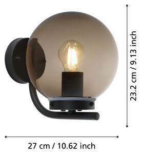 Eglo 99586 - Venkovní nástěnné svítidlo TAVERNA 1xE27/28W/230V IP44