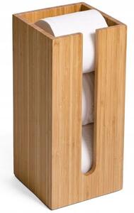 REA - Tutumi bambusový držák toaletního papíru Bamboo, 390230, HOM-07502