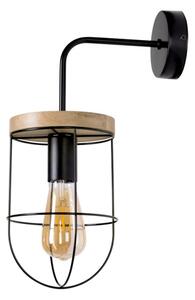 Spot-Light 920451104 - Nástěnné svítidlo NETUNO 1xE27/25W/230V dub