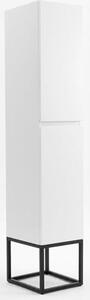 Koupelnová skříňka SAT B-Way 30x133x35 cm bílá lesk BWAY35WF