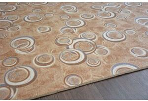 Associated Weavers Kusový koberec DROPS 033 béžový Rozměr: 300x300 cm