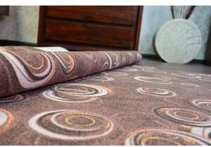 Associated Weavers Kusový koberec Drops 043 tmavě hnědý Rozměr: 300x400 cm