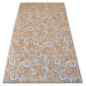 Associated Weavers Kusový koberec DROPS 033 béžový Rozměr: 200x200 cm