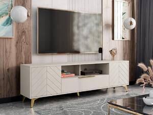 TV skříňka/stolek Semprum 2D1SZ (písková béžová)