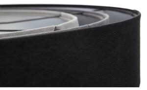 Lustr na lanku TRINITI 1xE27/60W/230V černá/šedá
