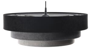 Lustr na lanku TRINITI 1xE27/60W/230V černá/šedá