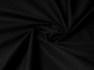 Bavlněná látka/plátno Moni MO-022 Černá - šířka 150 cm