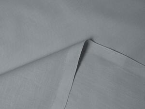 Biante Bavlněný oválný ubrus MONI MO-028 Šedý 50x100 cm
