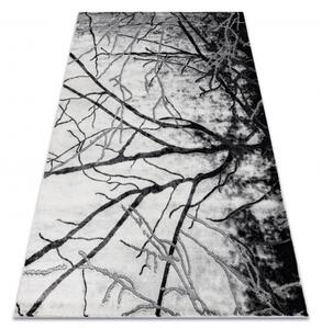 Koberec EMERALD výhradní 3820 glamour, stylový strom stříbrný velikost 160x220 cm | krásné koberce cz