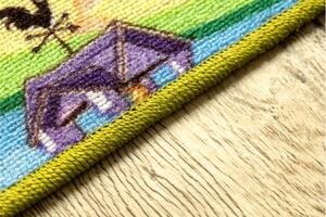 Associated Weavers Dětský kusový koberec CANDY TOWN Město uličky barevný Rozměr: 100x250 cm