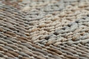 Makro Abra Kulatý koberec NATURE SL100 béžový Rozměr: průměr 100 cm