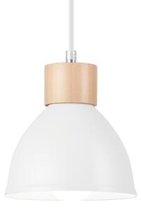 Lustr na lanku NICO 2xE27/60W/230V bílá