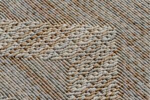 Makro Abra Kulatý koberec NATURE SL100 béžový Rozměr: průměr 100 cm