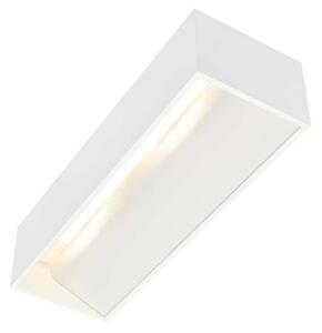 SLV BIG WHITE LOGS IN L Indoor, nástěnné LED svítidlo, černé/mosazné, 3000K, TRIAC, stmívatelné 1002844