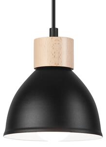 Lustr na lanku NICO 3xE27/60W/230V černá