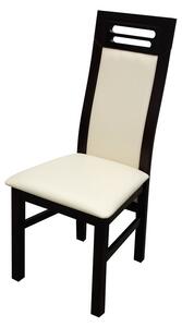 Jídelní židle Jako JK65 (wenge + béžová)