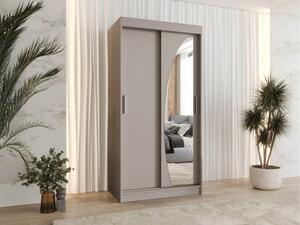 Šatní skříň Grilion 100, Barva: kašmír, Zásuvky: Ne 5903211418204