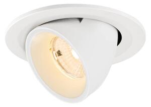 BIG WHITE SLV NUMINOS GIMBLE S Stropní vestavné svítidlo, 2700 K, 55°, IP20, kulaté, bílé 1009395