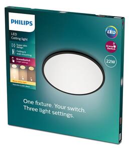 Philips - LED Stmívatelné stropní svítidlo SUPERSLIM SCENE SWITCH LED/22W/230V