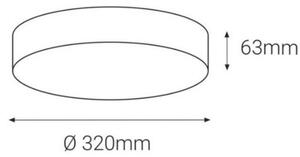 LED2 - LED Venkovní svítidlo s čidlem DRUM LED/21W/230V IP65 3000K/4000K/6500K