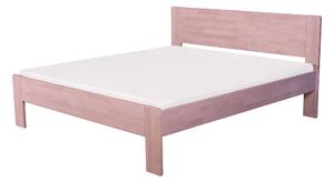 Masivní postel ALEXIA - Solwo Design Dřevo a odstín oleje: BUK Cink - Olejování přírodní, Rozměr spací plochy: 180x200