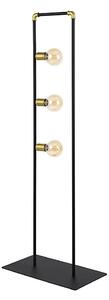 Stojací lampa HYDRIA 3xE27/60W/230V černá