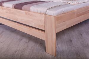 Masivní postel DARA - Solwo Design Dřevo a odstín oleje: BUK Cink - Olej odstín BO102, Rozměr spací plochy: 220x200