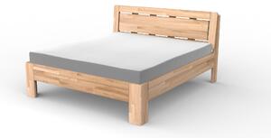 Masivní postel SAMBA - Solwo Design Dřevo a odstín oleje: BUK Cink - Olej odstín BO104, Rozměr spací plochy: 180x200