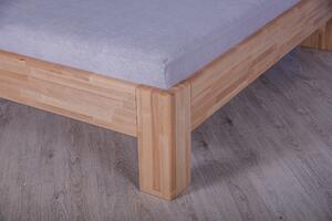 Masivní postel TANGO - Solwo Design Dřevo a odstín oleje: BUK Cink - Olej odstín BO102, Rozměr spací plochy: 240x200