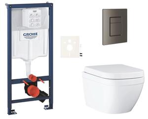 Závěsný WC set do lehkých stěn / předstěnová montáž GROHE Euro Ceramic SIKOGRSEUSCAL0