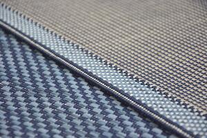 Makro Abra Kusový koberec Sisal COLOR 47011/309 Pruhy modrý Rozměr: 120x170 cm