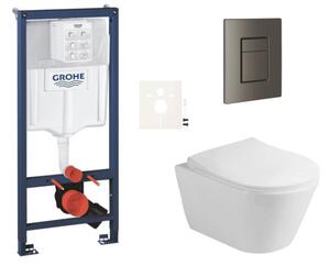 Závěsný WC set do lehkých stěn / předstěnová montáž Glacera Ava SIKOGRSAVASCAL0