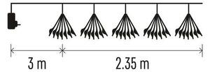 LED řetěz 150xLED/5,35m teplá bílá