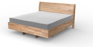 Masivní postel GEMINI - Solwo Design Dřevo a odstín oleje: BUK Cink - Olej odstín BO103, Rozměr spací plochy: 200x200