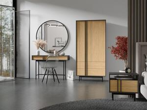 Nábytek do ložnice Wektus II, Barva: antracit / dub olejovaný 5903211425967