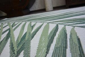 Makro Abra Kusový koberec Sisal COLOR 19434/062 zelené listí Rozměr: 120x170 cm