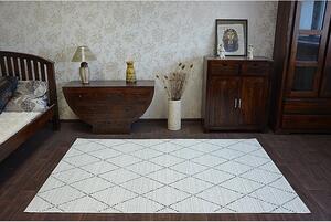 Makro Abra Kusový koberec Sisal COLOR 19436/062 béžový geometrický vzor Rozměr: 80x150 cm