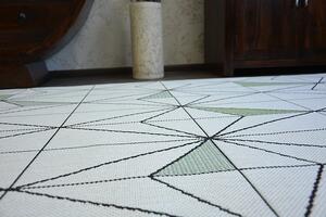 Makro Abra Kusový koberec Sisal COLOR 19447/062 krémový geometrický vzor Rozměr: 120x170 cm