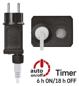 LED venkovní řetěz 40xLED/9m IP44 modrá