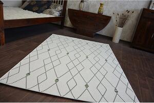 Makro Abra Kusový koberec Sisal COLOR 19443/062 krémový geometrický vzor Rozměr: 120x170 cm