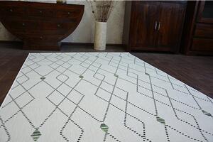 Makro Abra Kusový koberec Sisal COLOR 19443/062 krémový geometrický vzor Rozměr: 140x200 cm