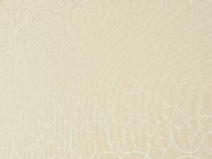 Luxusní dekorační látka PM-012 Ornamenty - vanilková - šířka 300 cm