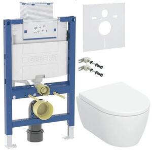 Sada sada WC s mísou a sedátkem Geberit iCon 503.048.00.1, podomítkový WC modul Geberit Duofix 111.003.00.2, 111.815.00.1, 156.050.00.1