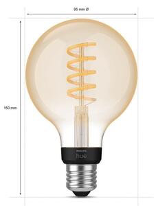 LED Stmívatelná žárovka Philips Hue WHITE AMBIANCE G93 E27/7W/230V 2200-4500K