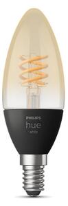 LED Stmívatelná žárovka Philips Hue WHITE FILAMENT E14/4,5W/230V 2100K