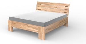 Masivní postel MADRID - Solwo Design Dřevo a odstín oleje: BUK Cink - Olej odstín BO102, Rozměr spací plochy: 200x200