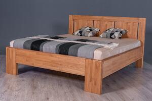 Masivní postel PARIS - Solwo Design Dřevo a odstín oleje: BUK Cink - Olejování přírodní, Rozměr spací plochy: 180x200