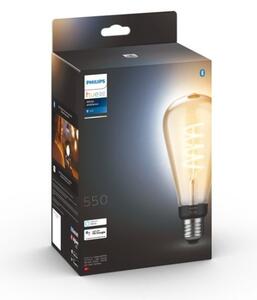 LED Stmívatelná žárovka Philips Hue WHITE AMBIANCE ST72 E27/7W/230V 2200-4500K