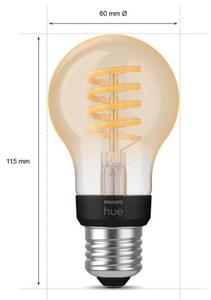 LED Stmívatelná žárovka Philips Hue WHITE AMBIANCE A60 E27/7W/230V 2200-4500K