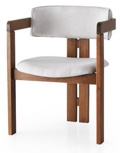 Jídelní židle COOM ořech/krémová